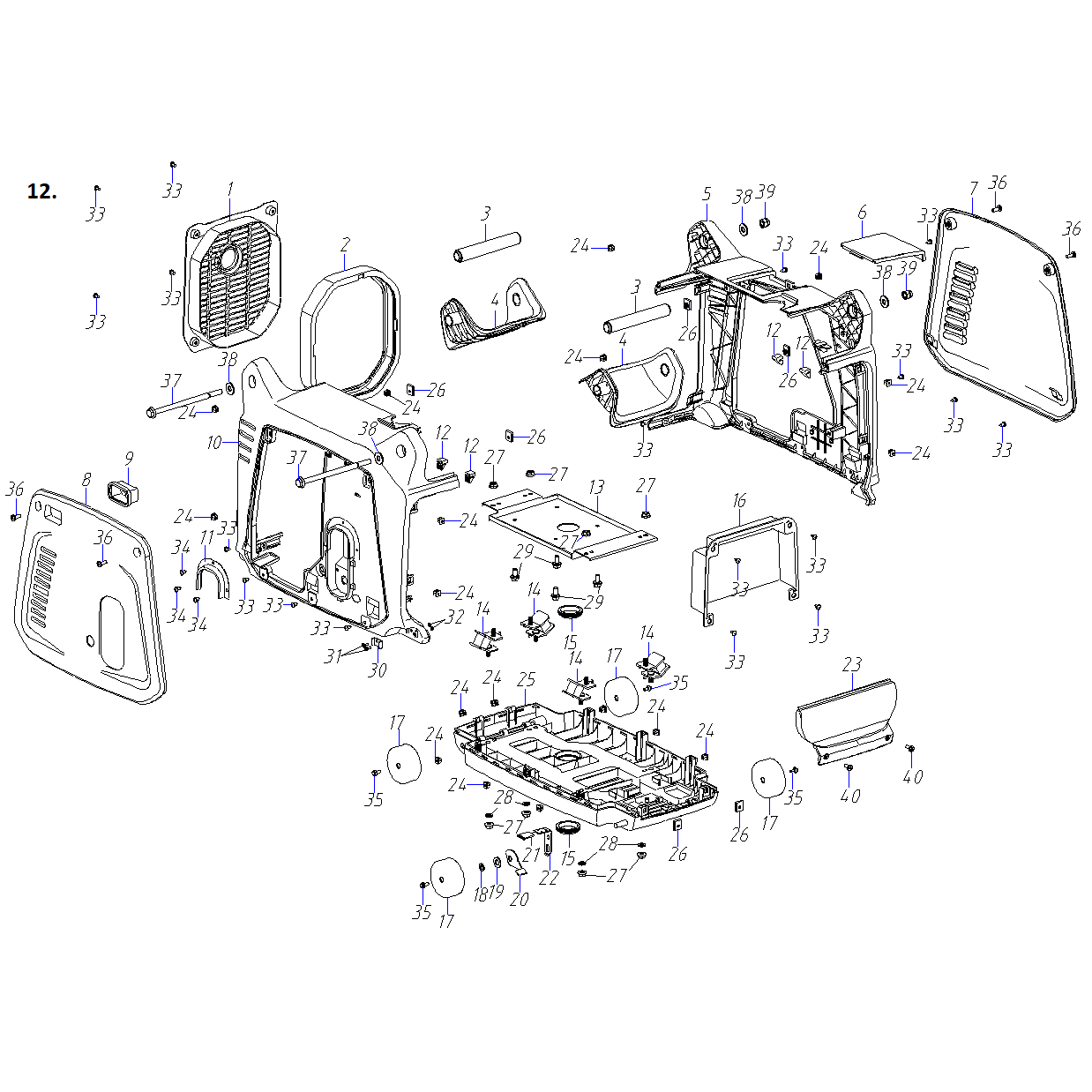 Генератор инверторный GI-4000