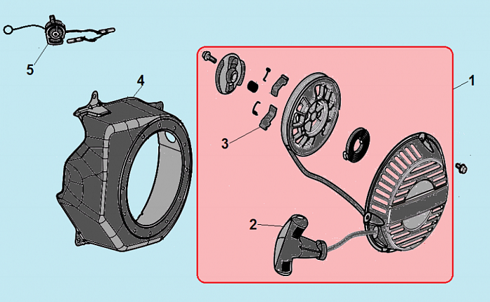 8 СТАРТЕР МОТОПОМПА CHAMPION GTP80H