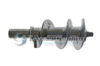 Шнек для мясорубки Panasonic, Redmond, посадка-шестигранник (сторона 8 мм), L=120 мм, D=45 мм